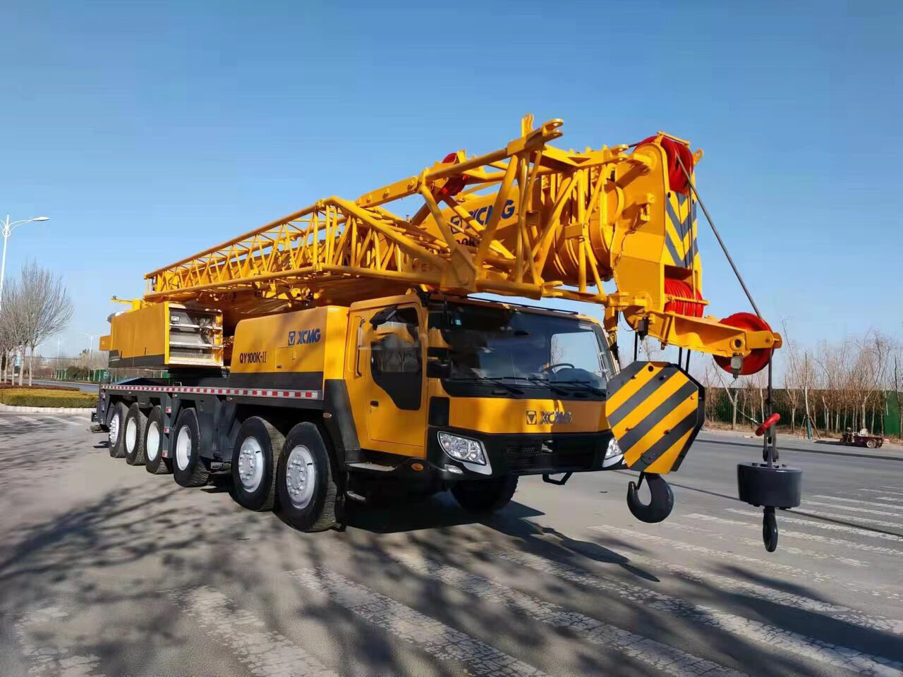XCMG 100 Ton QY100K-II Used Truck Crane with Telescopic Boom 68M for Sale - 모바일 크레인 : 사진 2 XCMG 100 Ton QY100K-II Used Truck Crane with Telescopic Boom 68M for Sale - 모바일 크레인 : 사진 2