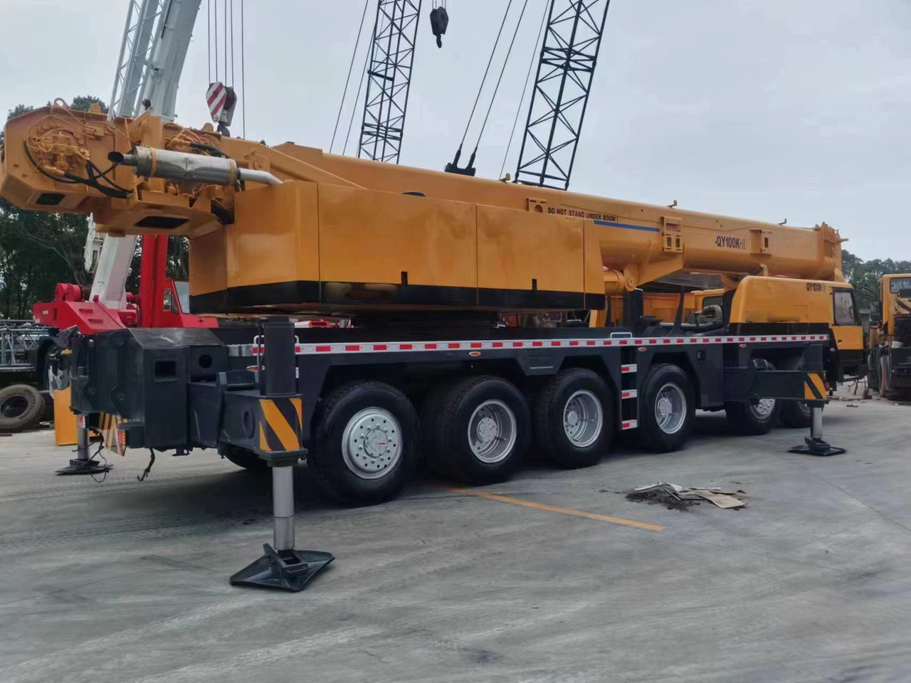 XCMG Truck Crane XCMG QY100K QY100K-II Telescopic Boom 100 Ton in Hight Quality for Sale - 모바일 크레인 : 사진 4 XCMG Truck Crane XCMG QY100K QY100K-II Telescopic Boom 100 Ton in Hight Quality for Sale - 모바일 크레인 : 사진 4