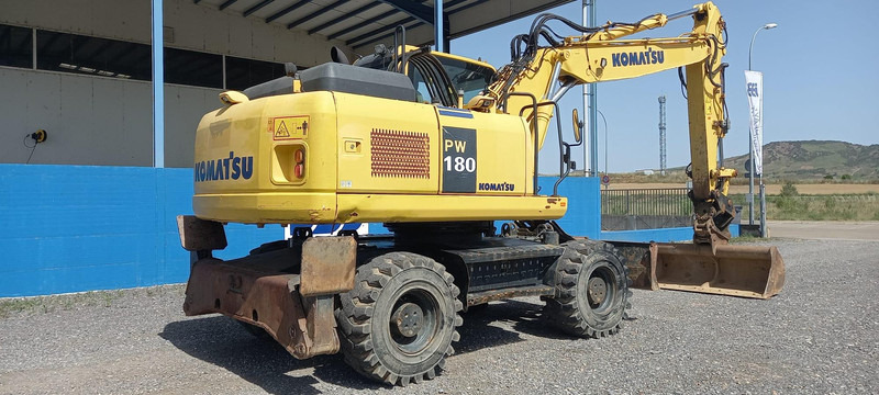 Komatsu PW180-7EO - 휠 굴삭기 : 사진 2 Komatsu PW180-7EO - 휠 굴삭기 : 사진 2