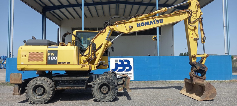 Komatsu PW180-7EO - 휠 굴삭기 : 사진 3 Komatsu PW180-7EO - 휠 굴삭기 : 사진 3
