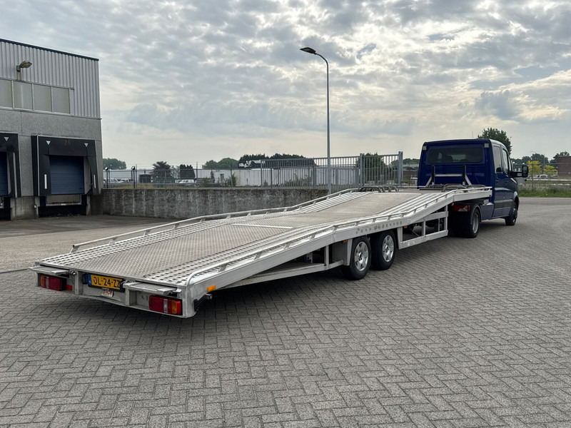트랙터 유닛 Mercedes-Benz Sprinter 519cdi 3.0 Bluetec BE Combi Tijhof DC V6 Dubbele Cabine Tijhof trailer Airco Cruise Control : 사진 7