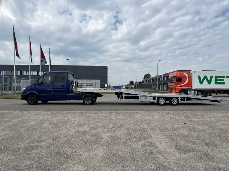 트랙터 유닛 Mercedes-Benz Sprinter 519cdi 3.0 Bluetec BE Combi Tijhof DC V6 Dubbele Cabine Tijhof trailer Airco Cruise Control : 사진 16