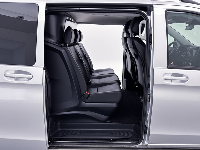 소형 밴, 콤비 밴 Mercedes-Benz Vito 119 CDI Lang DC Distronic 19"inch lichtmetaal 2x schuifdeur Led Stoelverwarming Navigatie Dubbele cabine Automatische airco : 사진 13