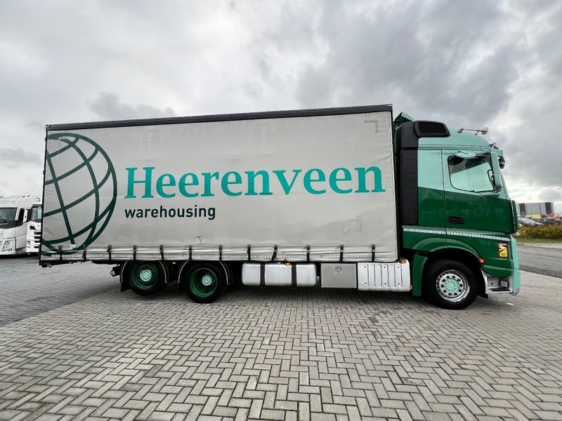 Mercedes-Benz Actros 2745 6x2 bakwagen Schuifzeilen - 커튼사이더 트럭 : 사진 2 Mercedes-Benz Actros 2745 6x2 bakwagen Schuifzeilen - 커튼사이더 트럭 : 사진 2