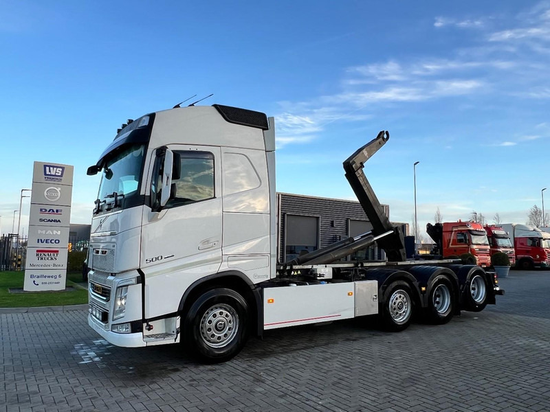 Volvo FH 500 8x2 Haakarm VDL Hooklift 21.000kg / Tridem - 후크 리프트 트럭 : 사진 1 Volvo FH 500 8x2 Haakarm VDL Hooklift 21.000kg / Tridem - 후크 리프트 트럭 : 사진 1