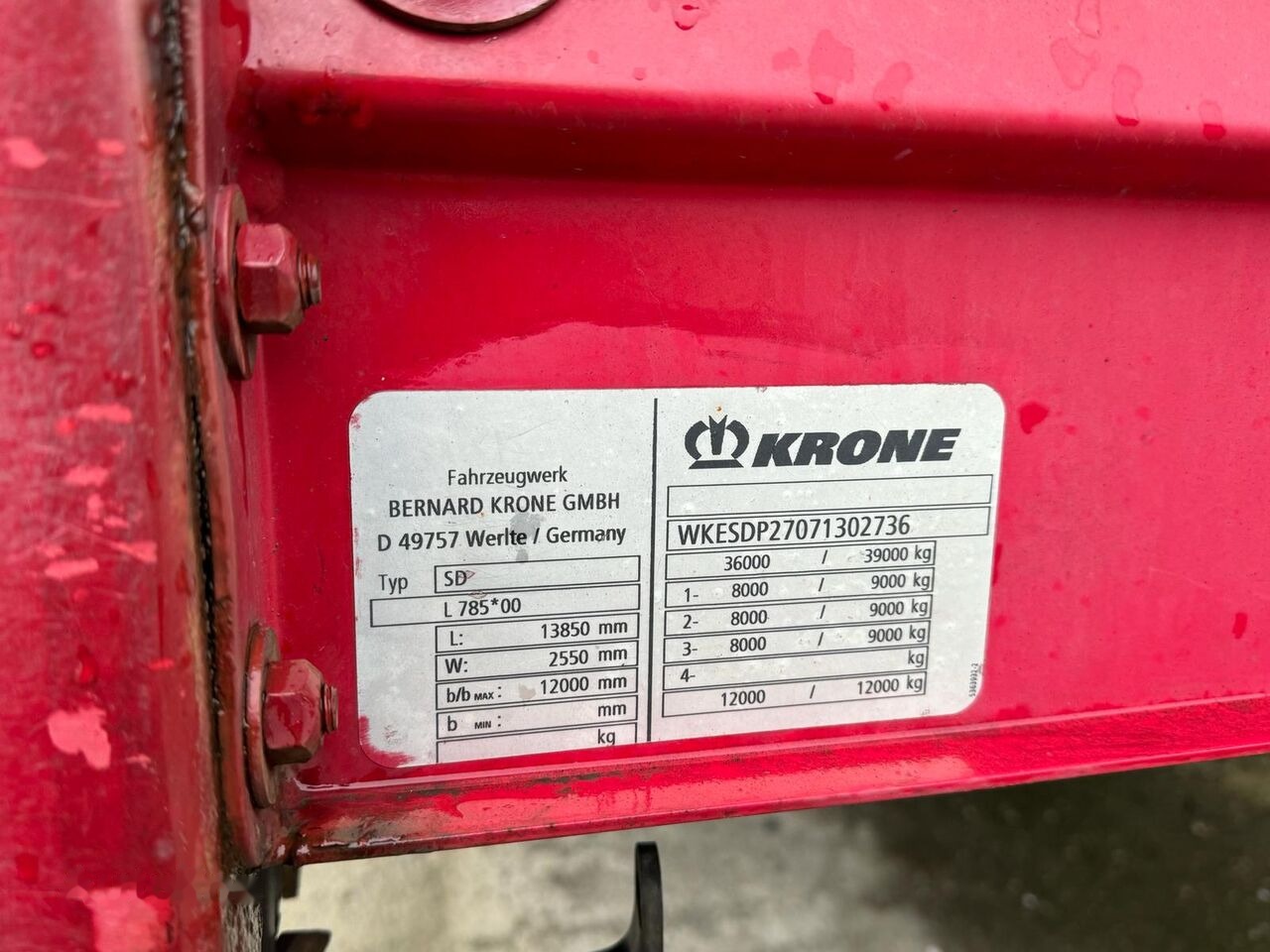 Krone BPW ECO PLUS MEGA - Hidraulic Upper Cover Lift - 커튼사이더 세미 트레일러 : 사진 2 Krone BPW ECO PLUS MEGA - Hidraulic Upper Cover Lift - 커튼사이더 세미 트레일러 : 사진 2