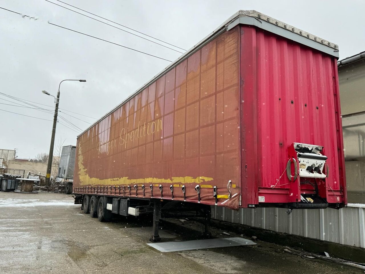 Krone BPW ECO PLUS MEGA - Hidraulic Upper Cover Lift - 커튼사이더 세미 트레일러 : 사진 4 Krone BPW ECO PLUS MEGA - Hidraulic Upper Cover Lift - 커튼사이더 세미 트레일러 : 사진 4