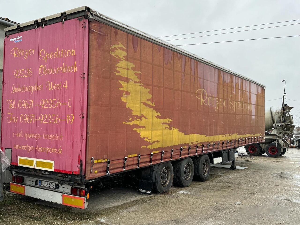 Krone BPW ECO PLUS MEGA - Hidraulic Upper Cover Lift - 커튼사이더 세미 트레일러 : 사진 1 Krone BPW ECO PLUS MEGA - Hidraulic Upper Cover Lift - 커튼사이더 세미 트레일러 : 사진 1