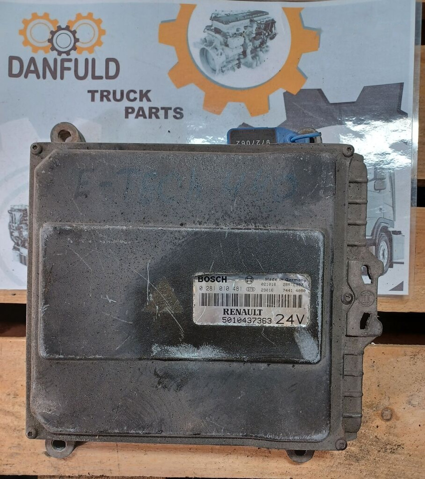 Bosch 0281010481 5010437363 Renault Magnum E-TECH 440 24V - ECU 트럭 용 : 사진 1 Bosch 0281010481 5010437363 Renault Magnum E-TECH 440 24V - ECU 트럭 용 : 사진 1