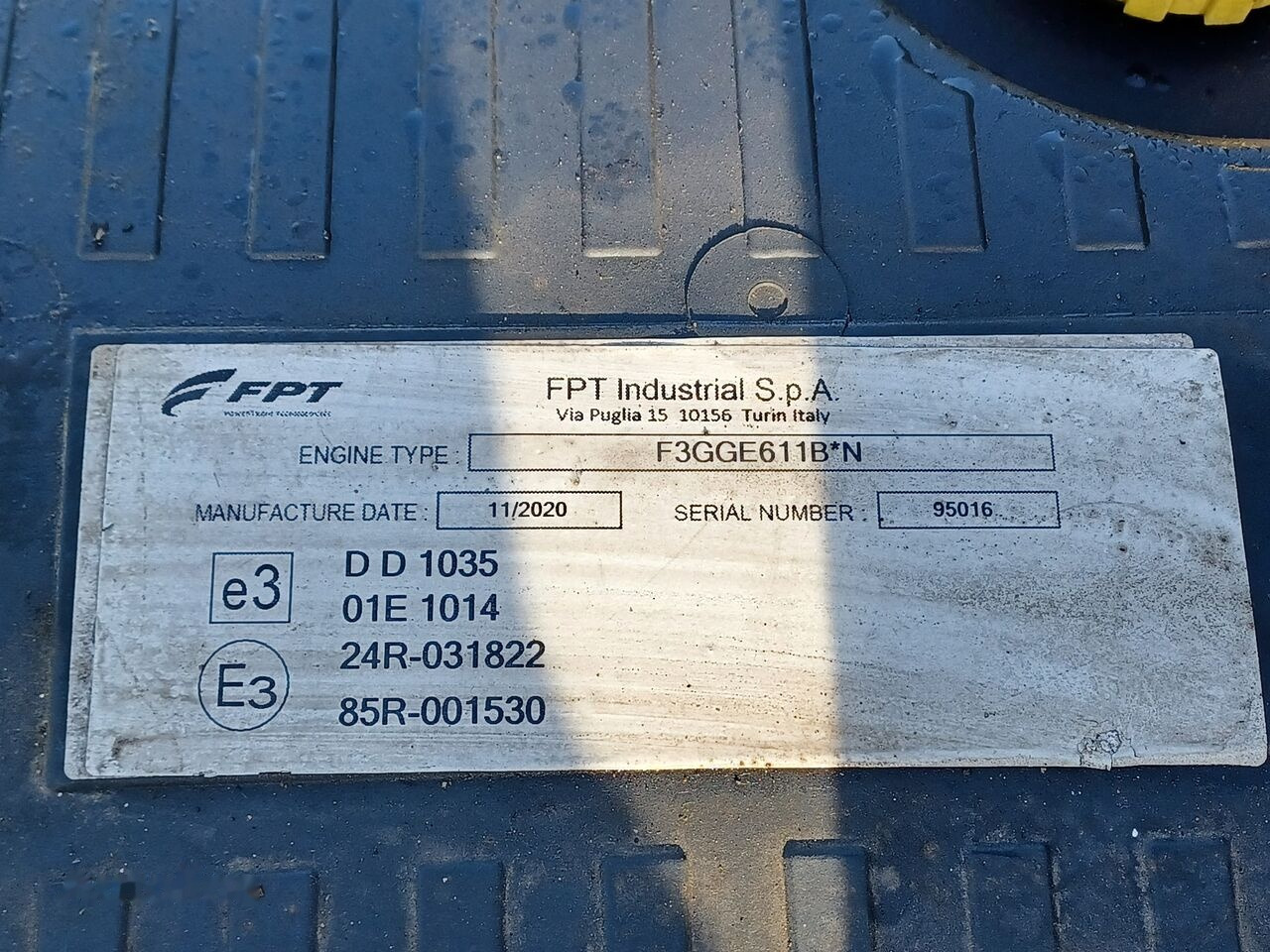 IVECO F3GGE611B*N   IVECO truck - 엔진 트럭 용 : 사진 1 IVECO F3GGE611B*N   IVECO truck - 엔진 트럭 용 : 사진 1