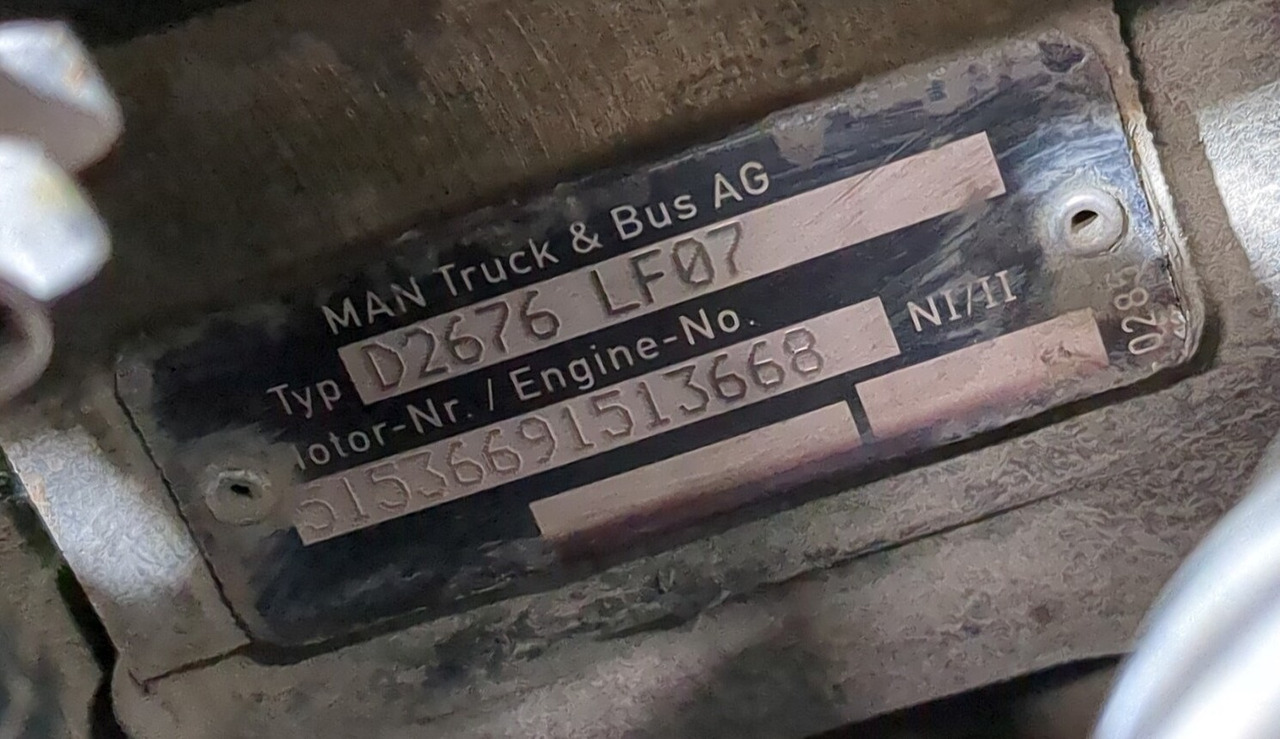 MAN D2676 LF07 MAN TGA, TGS, TGX - 엔진 트럭 용 : 사진 2 MAN D2676 LF07 MAN TGA, TGS, TGX - 엔진 트럭 용 : 사진 2