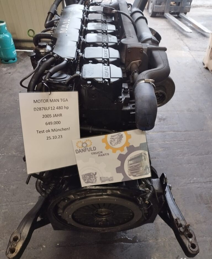 엔진 트럭 용 MAN D2876 LF12 MAN TGA, F2000, E2000 : 사진 6