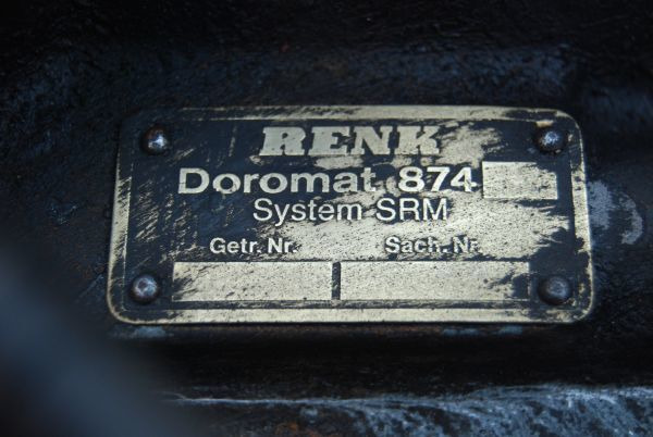 MAN RENK DOROMAT 874 MAN - 기어박스 트럭 용 : 사진 5 MAN RENK DOROMAT 874 MAN - 기어박스 트럭 용 : 사진 5