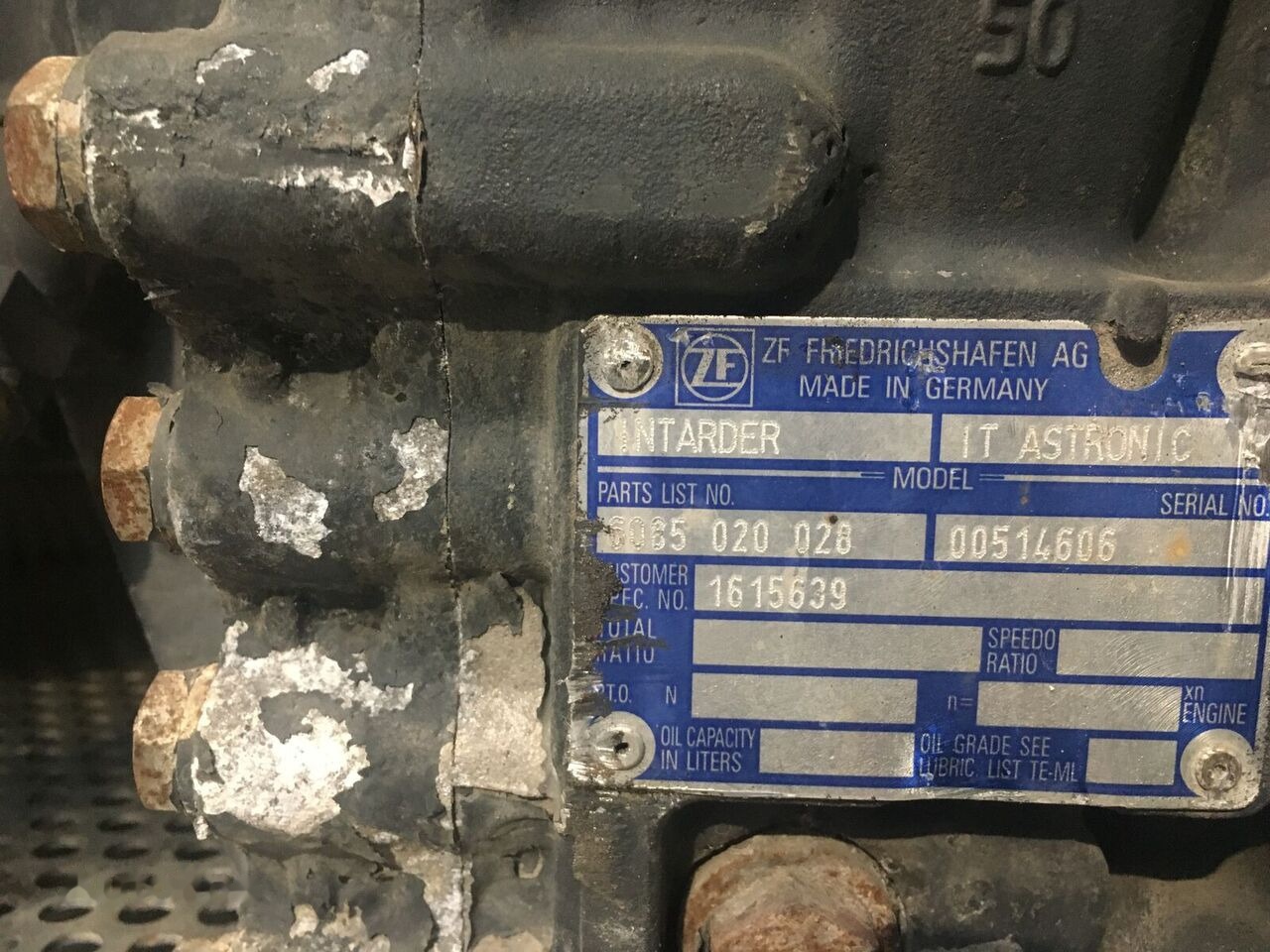 ZF 12AS 2331TD +intarder 1353041012 - 기어박스 트럭 용 : 사진 2 ZF 12AS 2331TD +intarder 1353041012 - 기어박스 트럭 용 : 사진 2