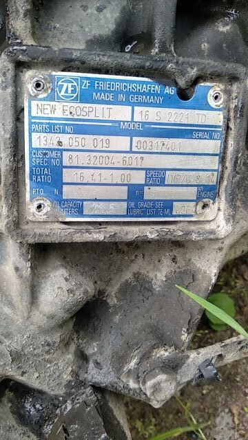 ZF New Ecosplit 16S2221TD   truck - 기어박스 트럭 용 : 사진 2 ZF New Ecosplit 16S2221TD   truck - 기어박스 트럭 용 : 사진 2