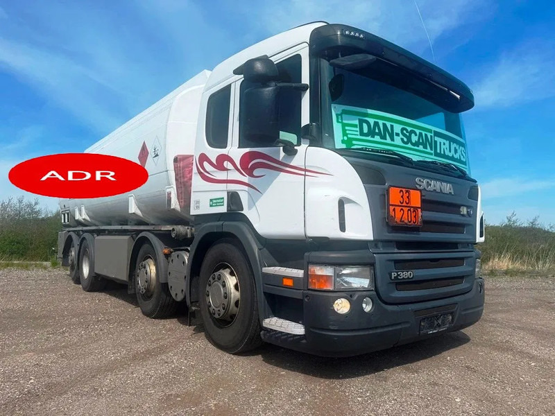 Scania P380 P380 8x2*6 .ADR/FL . 24200 L Tank - Air / Air suspension. - 유조트럭 : 사진 2 Scania P380 P380 8x2*6 .ADR/FL . 24200 L Tank - Air / Air suspension. - 유조트럭 : 사진 2