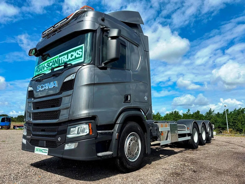 Scania R650 V8 NGS Steel / Air suspension. 4550mm weelbase. - 캡 새시 트럭 : 사진 1 Scania R650 V8 NGS Steel / Air suspension. 4550mm weelbase. - 캡 새시 트럭 : 사진 1