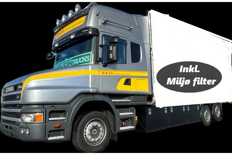 Scania T124-420 Chassi No Box. Exaust Miljø filter. - 캡 새시 트럭 : 사진 1 Scania T124-420 Chassi No Box. Exaust Miljø filter. - 캡 새시 트럭 : 사진 1