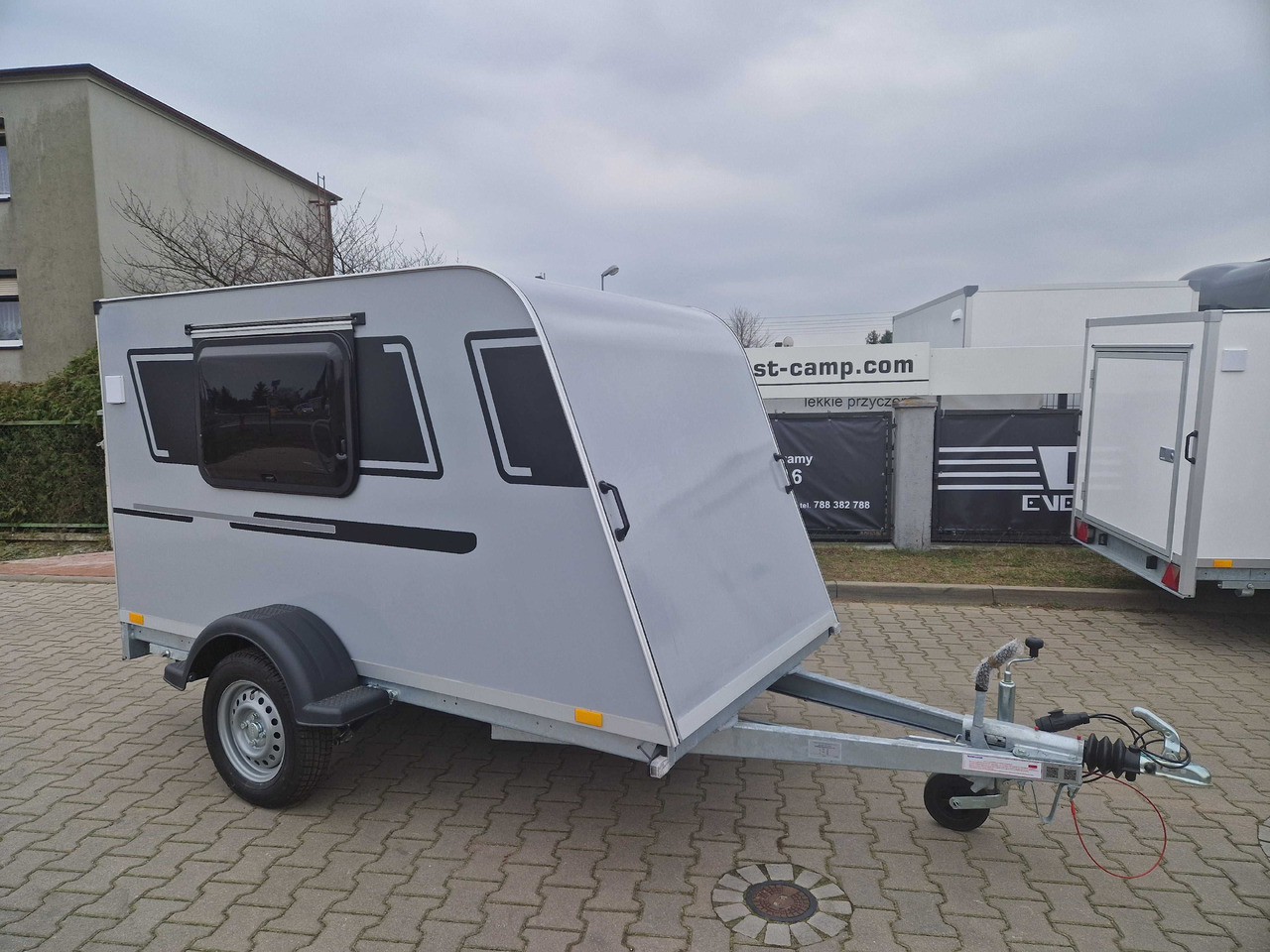 Microcamp mini przyczepa kempingowa transportowa teardrop - 자동차 트레일러 : 사진 1 Microcamp mini przyczepa kempingowa transportowa teardrop - 자동차 트레일러 : 사진 1