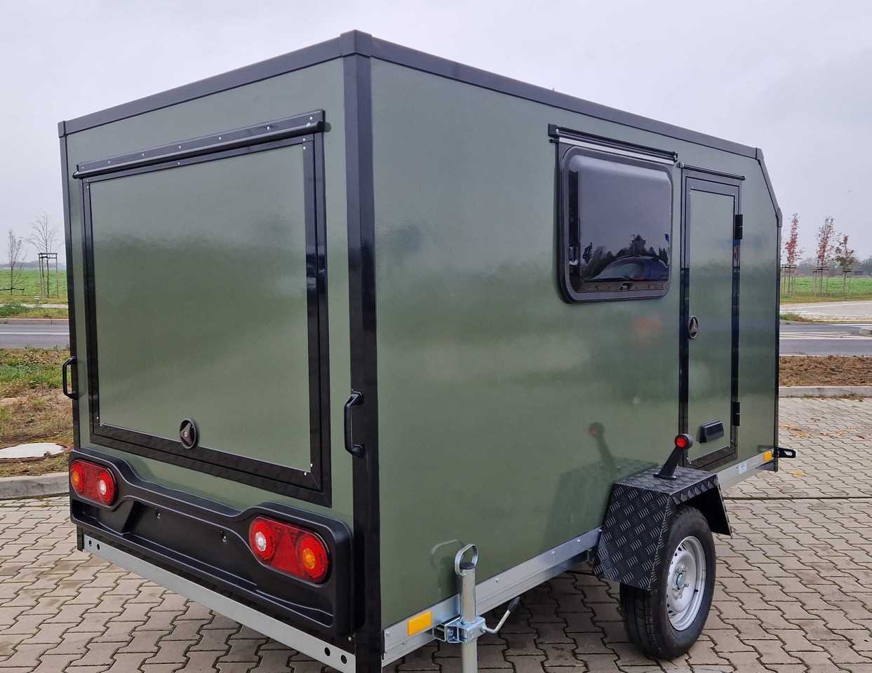 MiniCAMP do lasu na ryby minikempingowa przyczepa wyprawowa - 캐러밴 : 사진 3 MiniCAMP do lasu na ryby minikempingowa przyczepa wyprawowa - 캐러밴 : 사진 3