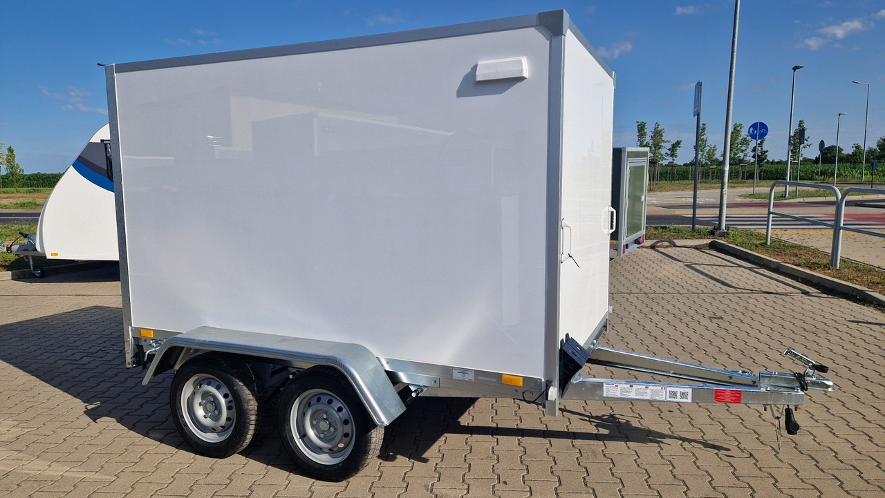 Nowa Przyczepa Furgon Kontener transportowy ABS 250 z rampą - 밀폐형 박스 트레일러 : 사진 3 Nowa Przyczepa Furgon Kontener transportowy ABS 250 z rampą - 밀폐형 박스 트레일러 : 사진 3