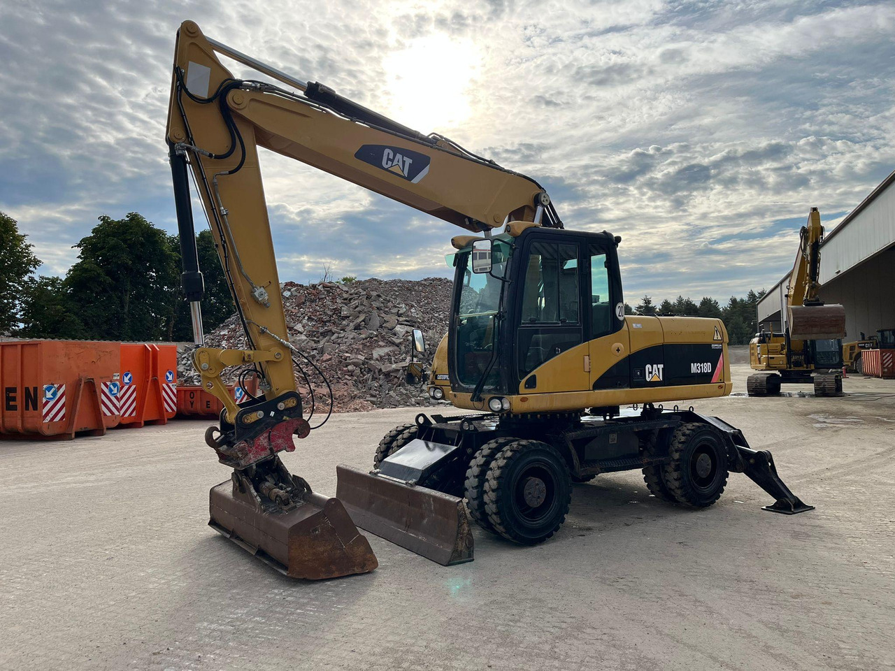 Caterpillar M318D - 휠 굴삭기 : 사진 5 Caterpillar M318D - 휠 굴삭기 : 사진 5