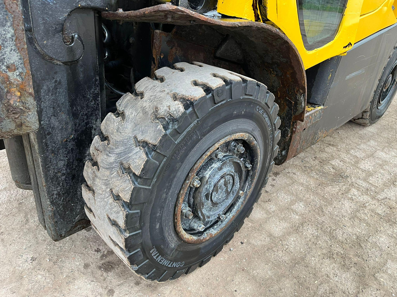 디젤 지게차 Hyster H4.5 : 사진 9 디젤 지게차 Hyster H4.5 : 사진 9