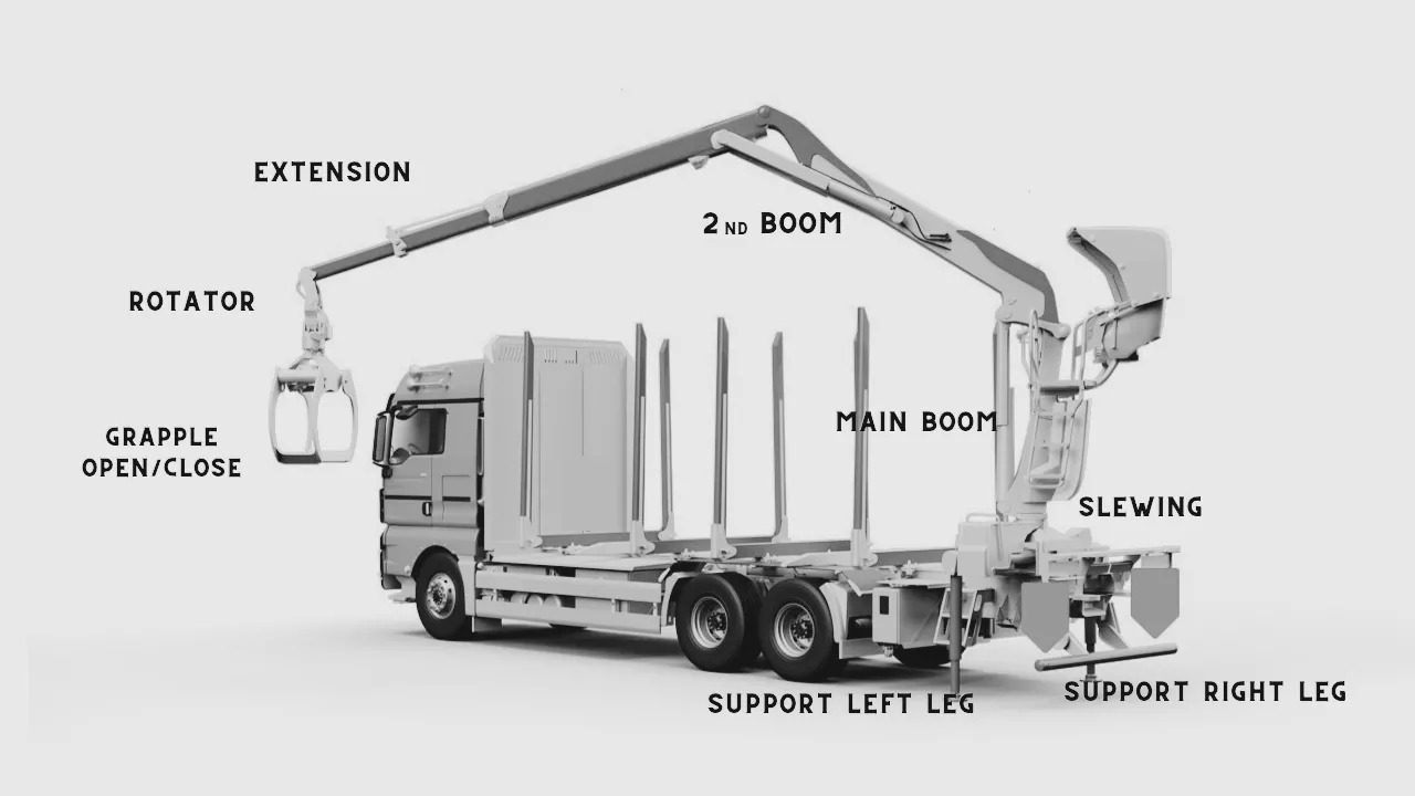 Set Scanreco RC400 with Walvoil DPX100 Cormach, Atlas, Liebherr, Fassi - 임업용 트레일러 : 사진 4 Set Scanreco RC400 with Walvoil DPX100 Cormach, Atlas, Liebherr, Fassi - 임업용 트레일러 : 사진 4