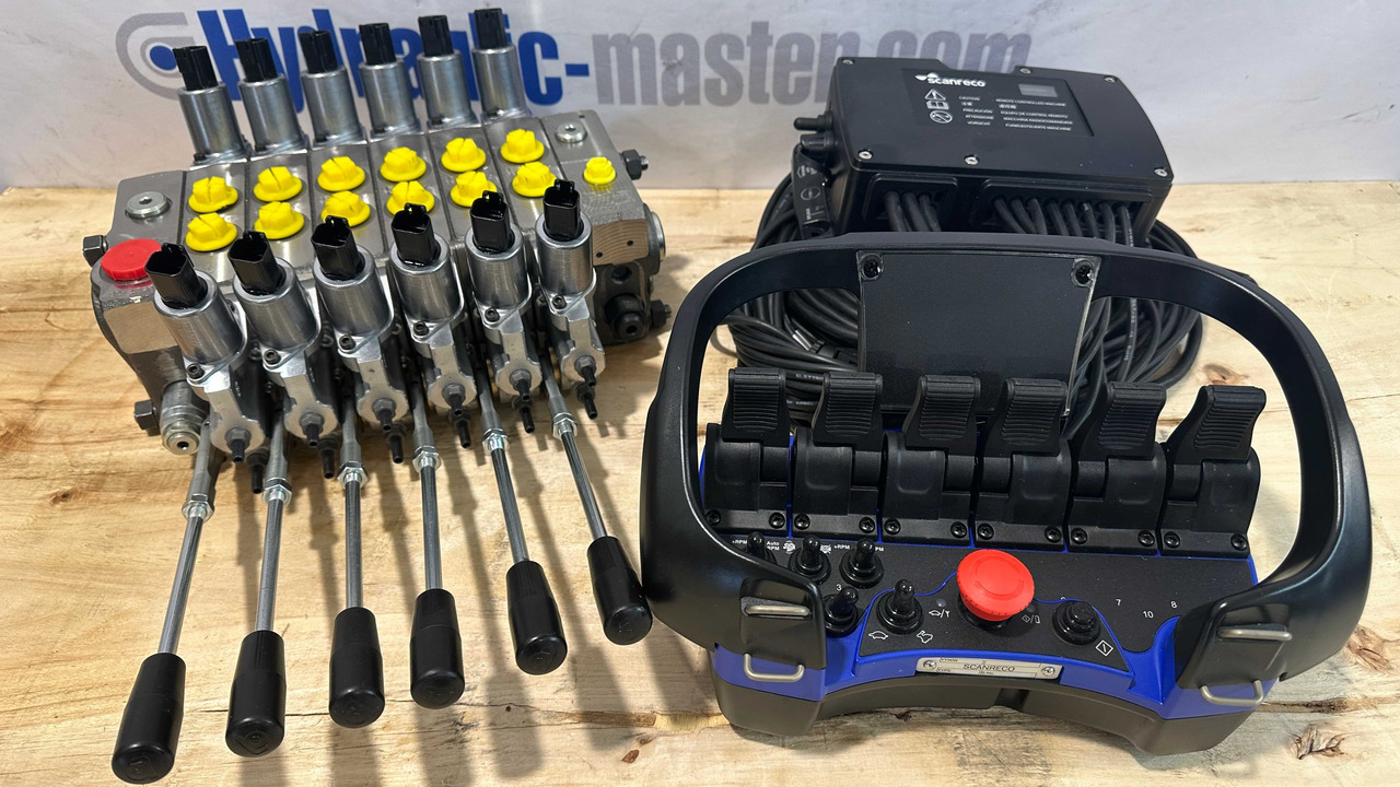 Set Scanreco RC400 with Walvoil DPX100 Manitex, Palfinger, Atlas, Cormach - 임업용 트레일러 : 사진 2 Set Scanreco RC400 with Walvoil DPX100 Manitex, Palfinger, Atlas, Cormach - 임업용 트레일러 : 사진 2