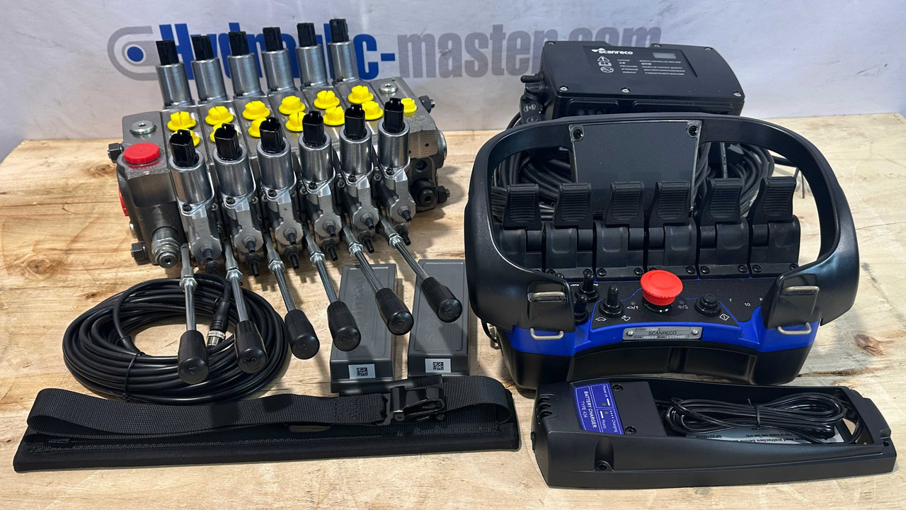 Set Scanreco RC400 with Walvoil DPX100 Manitex, Palfinger, Atlas, Cormach - 임업용 트레일러 : 사진 1 Set Scanreco RC400 with Walvoil DPX100 Manitex, Palfinger, Atlas, Cormach - 임업용 트레일러 : 사진 1