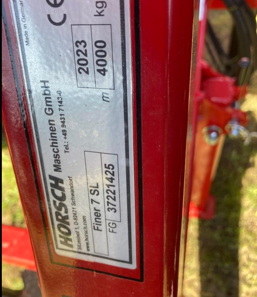Horsch FINER 7 SL DOPPELSTRIEGEL - 로터베이터 : 사진 5 Horsch FINER 7 SL DOPPELSTRIEGEL - 로터베이터 : 사진 5