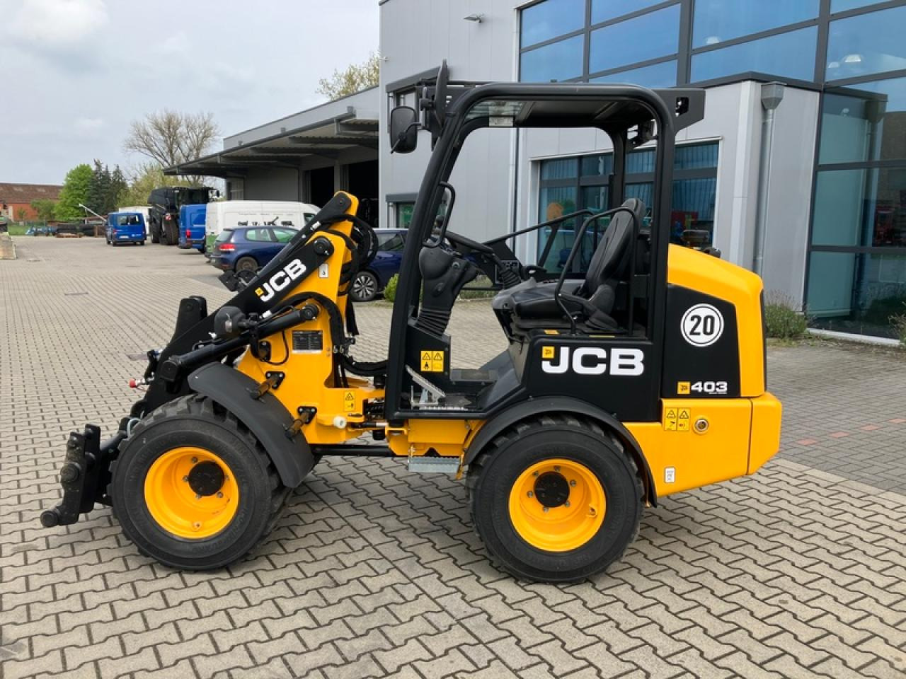 JCB 403 AGRI SMART POWER EURO-AUFNAHME - 휠 로더 : 사진 2 JCB 403 AGRI SMART POWER EURO-AUFNAHME - 휠 로더 : 사진 2