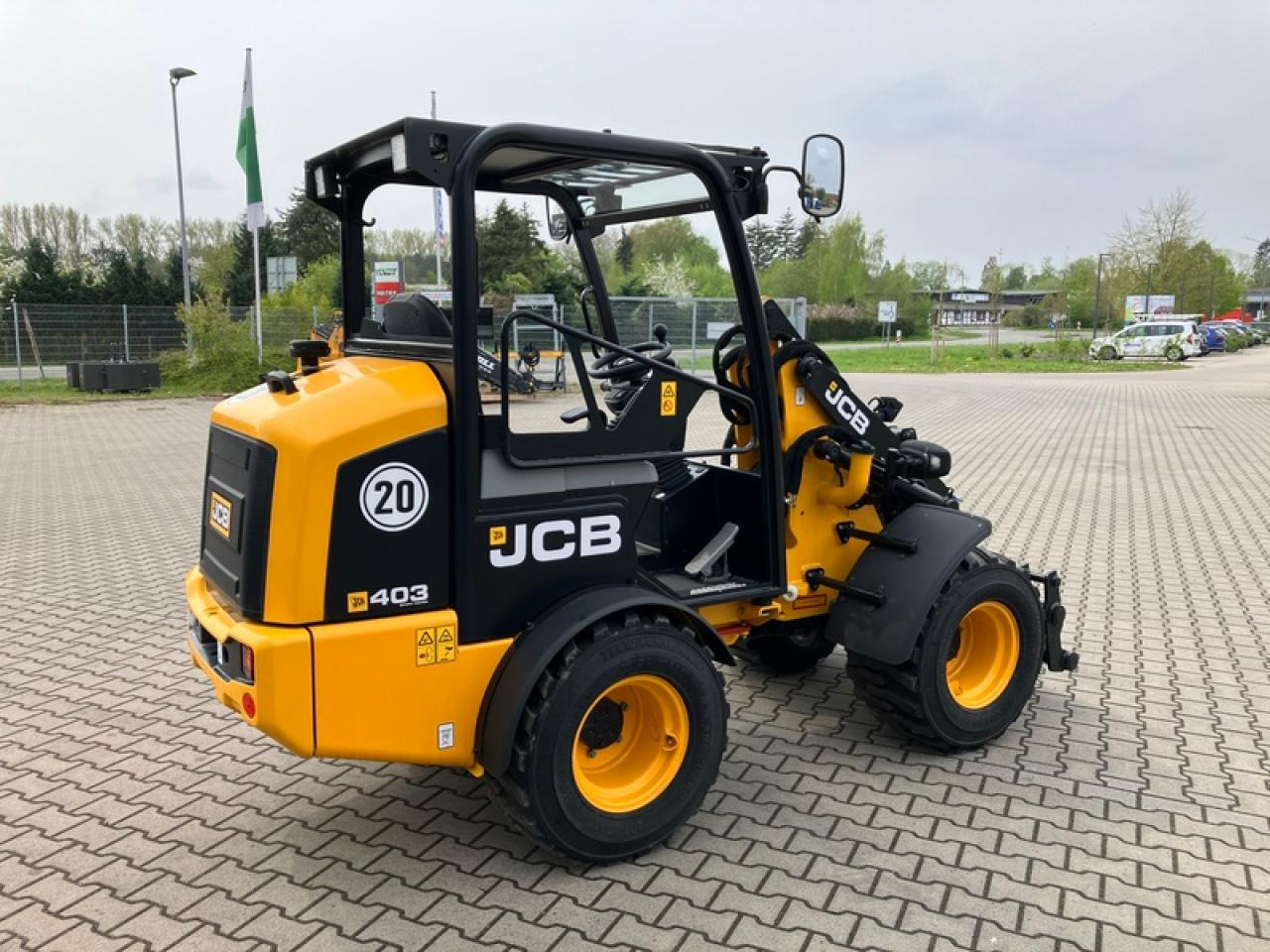 JCB 403 AGRI SMART POWER EURO-AUFNAHME - 휠 로더 : 사진 3 JCB 403 AGRI SMART POWER EURO-AUFNAHME - 휠 로더 : 사진 3