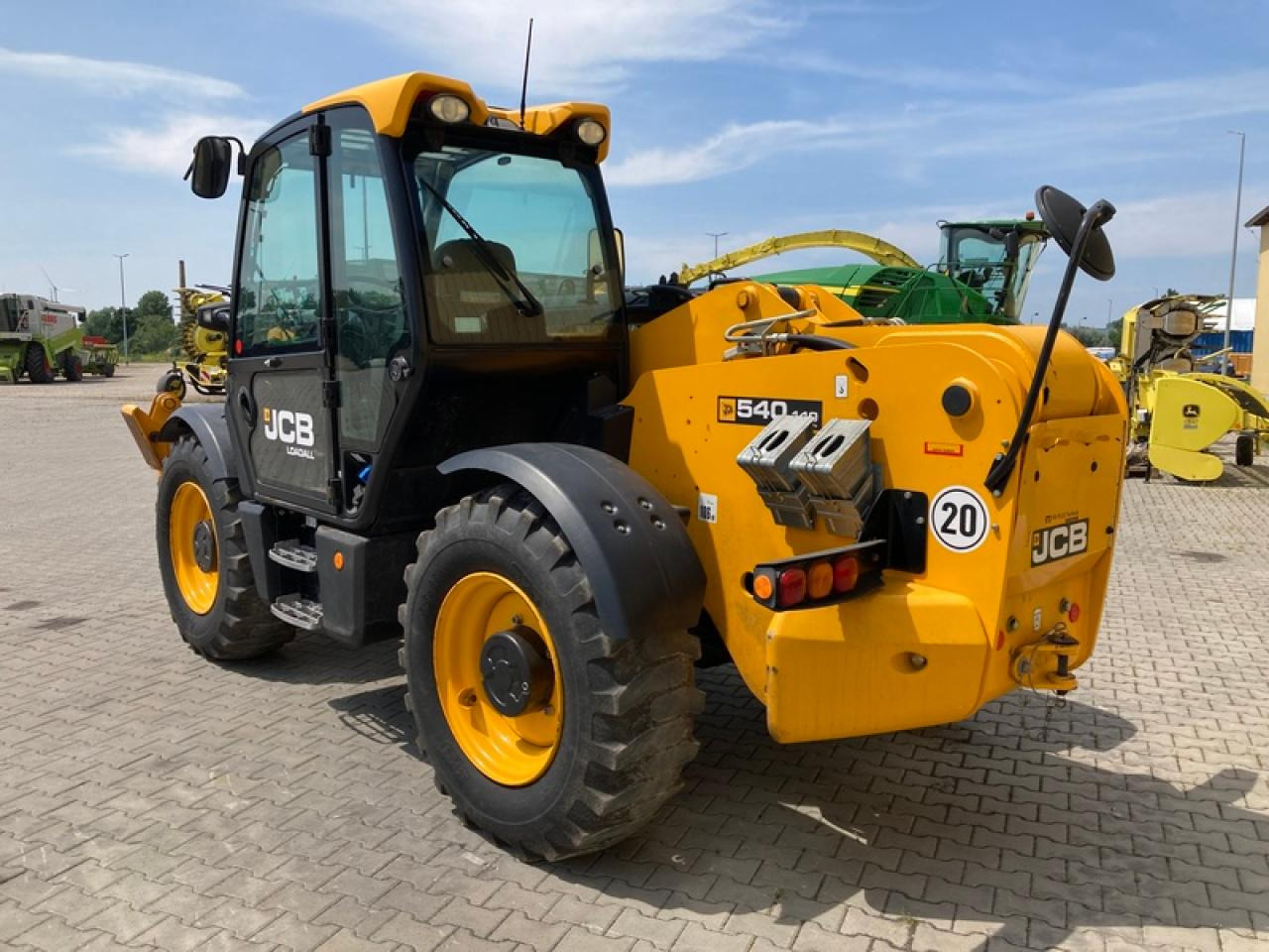 JCB 540-140 - 텔레스코픽 핸들러 : 사진 3 JCB 540-140 - 텔레스코픽 핸들러 : 사진 3