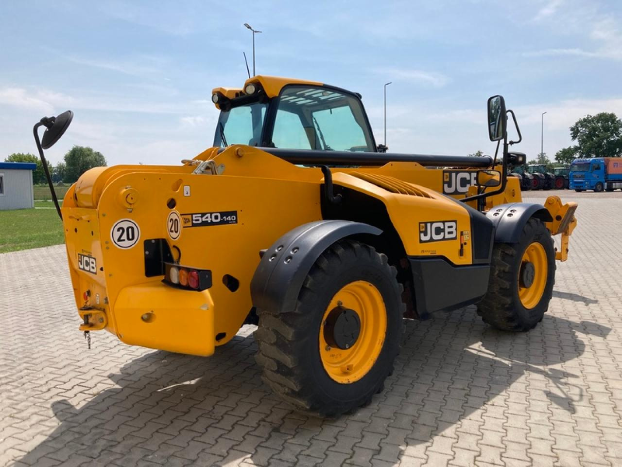 JCB 540-140 - 텔레스코픽 핸들러 : 사진 4 JCB 540-140 - 텔레스코픽 핸들러 : 사진 4