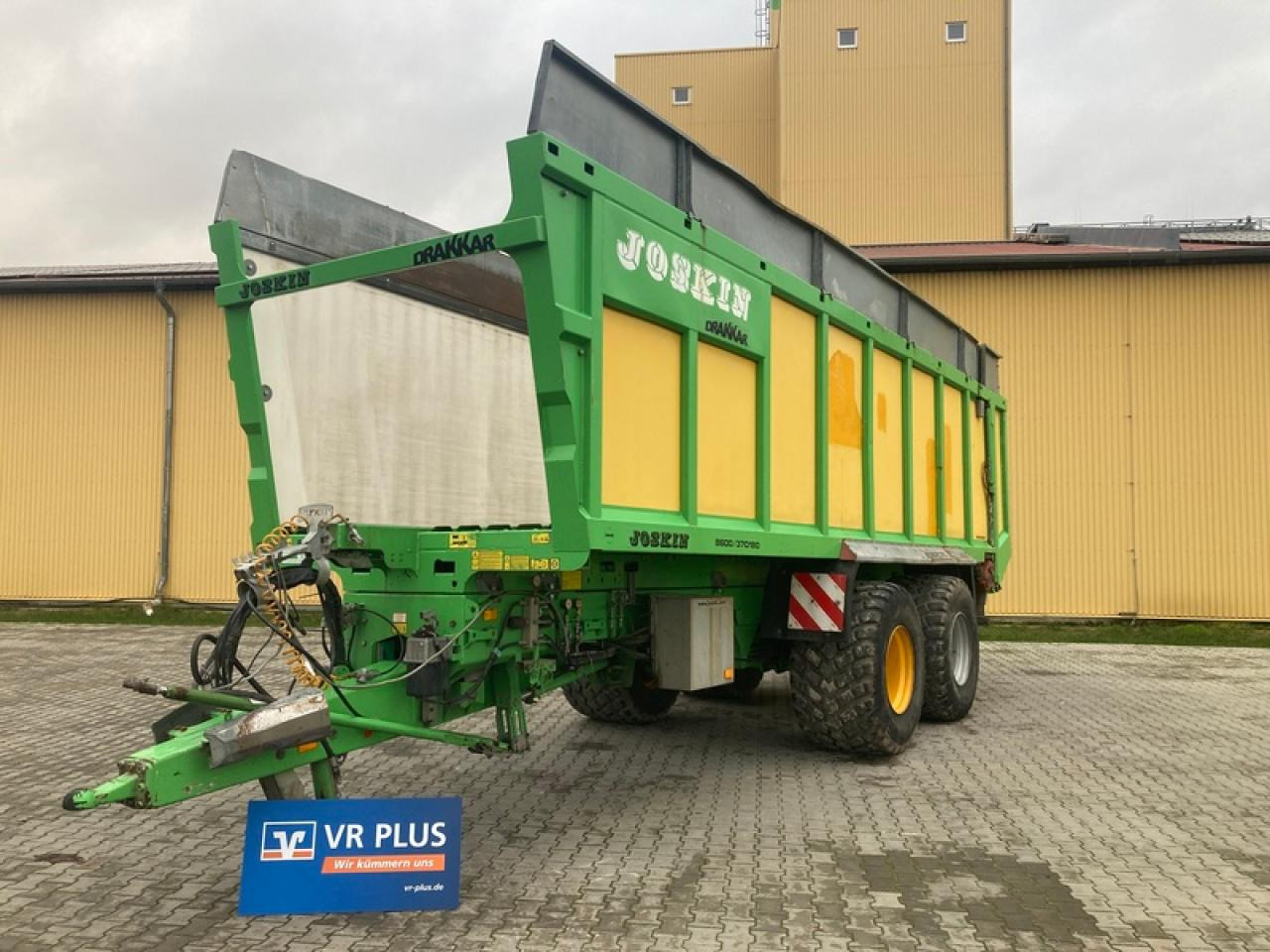 Joskin DRAKKAR 8600/37D180 - 농장 티핑 트레일러/ 덤프 : 사진 1 Joskin DRAKKAR 8600/37D180 - 농장 티핑 트레일러/ 덤프 : 사진 1