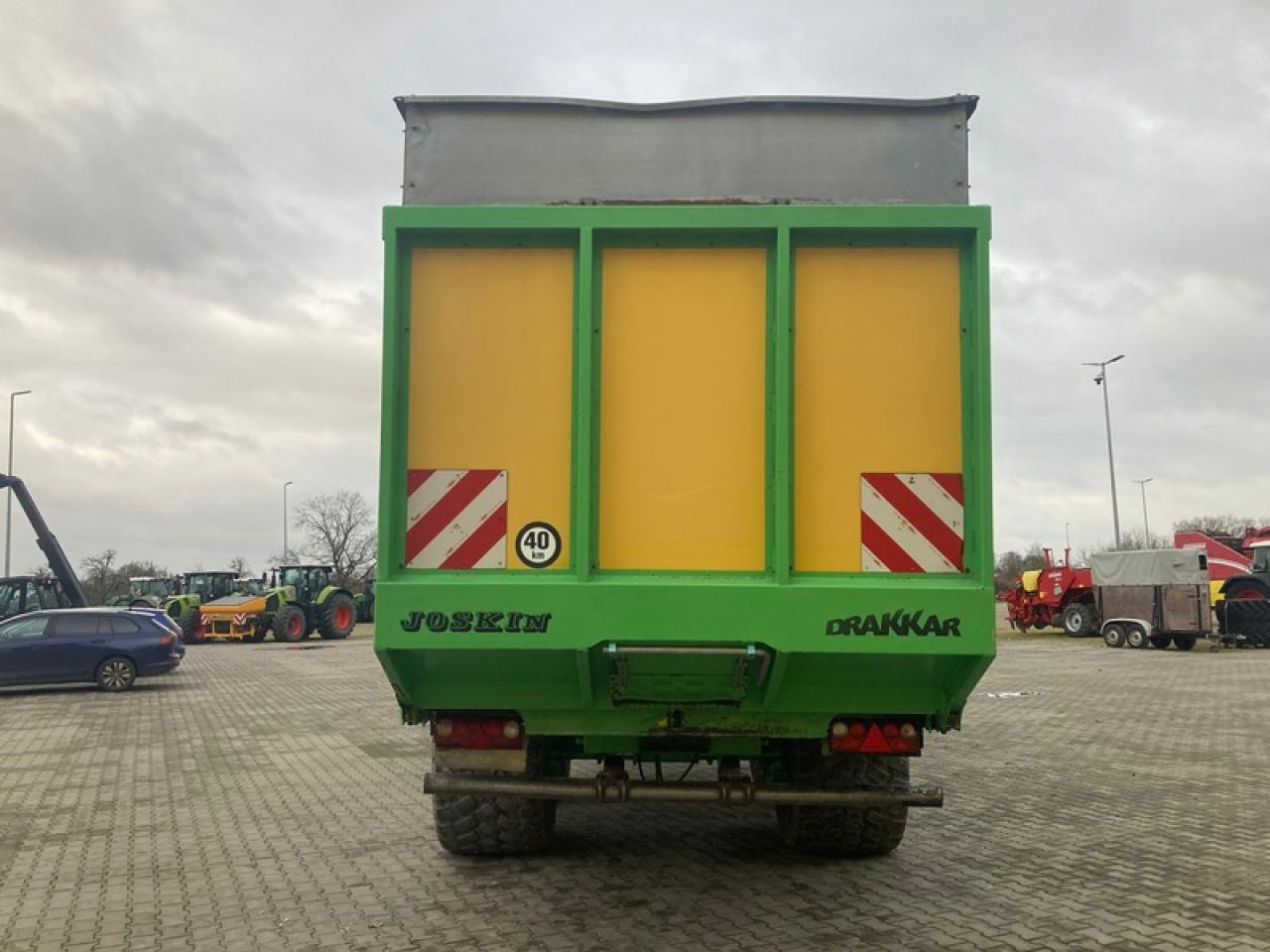 Joskin DRAKKAR 8600/37D180 - 농장 티핑 트레일러/ 덤프 : 사진 3 Joskin DRAKKAR 8600/37D180 - 농장 티핑 트레일러/ 덤프 : 사진 3