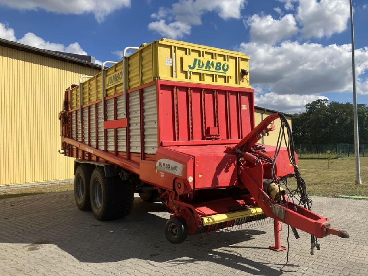 Pöttinger JUMBO 6600 - 셀프 로딩 왜건 : 사진 4 Pöttinger JUMBO 6600 - 셀프 로딩 왜건 : 사진 4