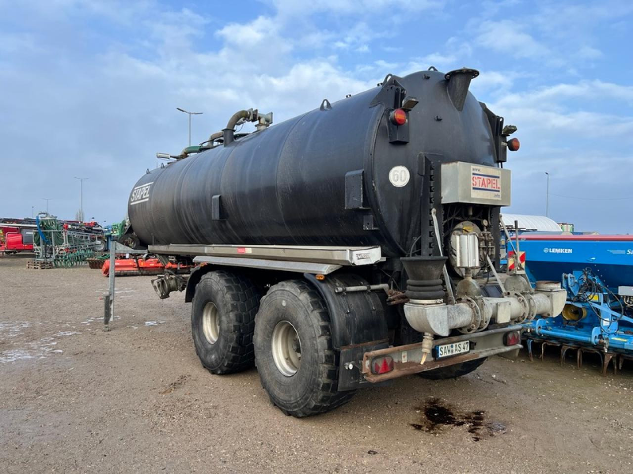 / SATTELTANKAUFLIEGER STAPEL SAP 26 - 시비 장비 : 사진 2 / SATTELTANKAUFLIEGER STAPEL SAP 26 - 시비 장비 : 사진 2