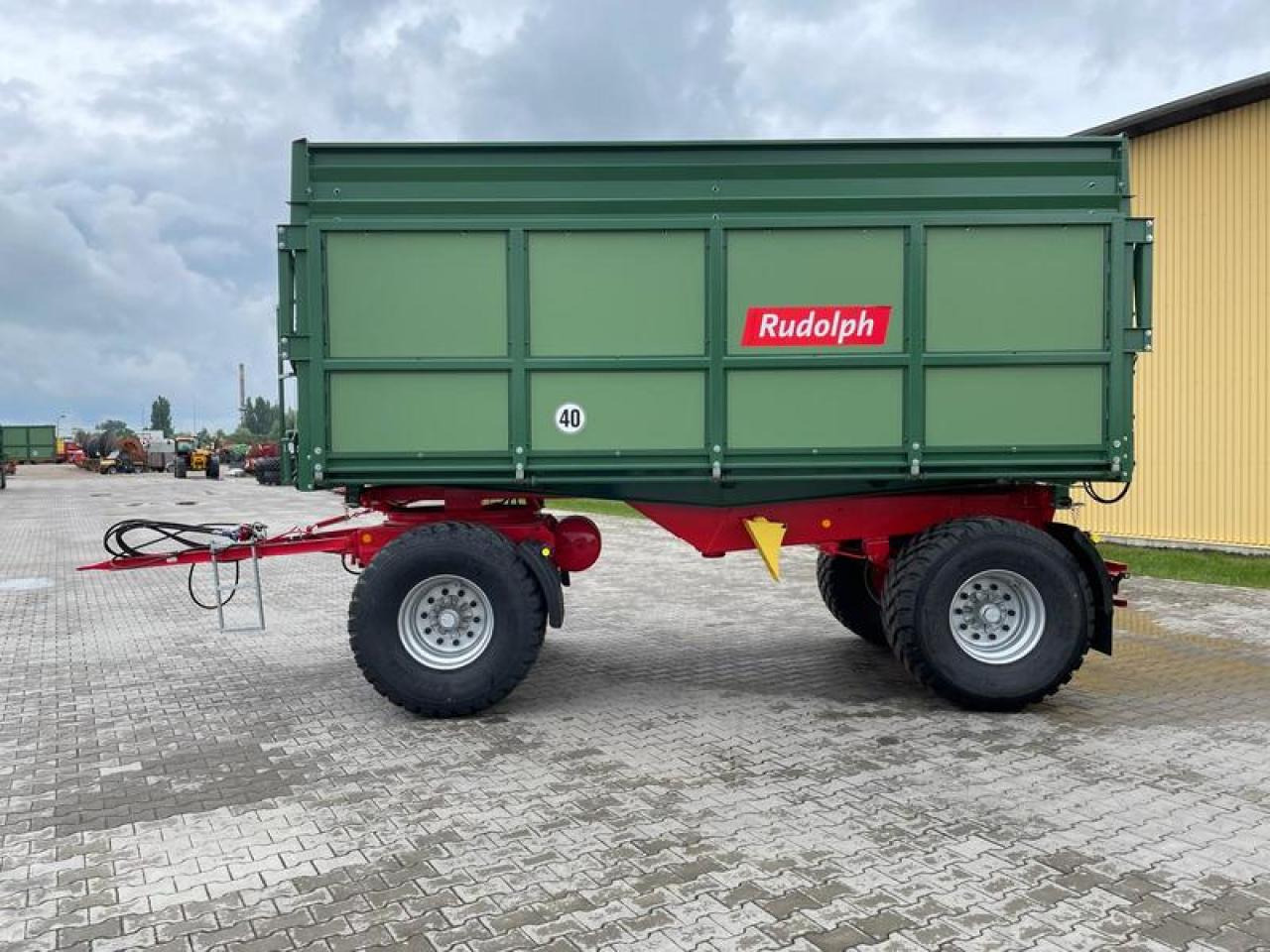Welger RUDOLPH DK280RA 2 STÜCK VERFÜGBAR - 농장 티핑 트레일러/ 덤프 : 사진 2 Welger RUDOLPH DK280RA 2 STÜCK VERFÜGBAR - 농장 티핑 트레일러/ 덤프 : 사진 2