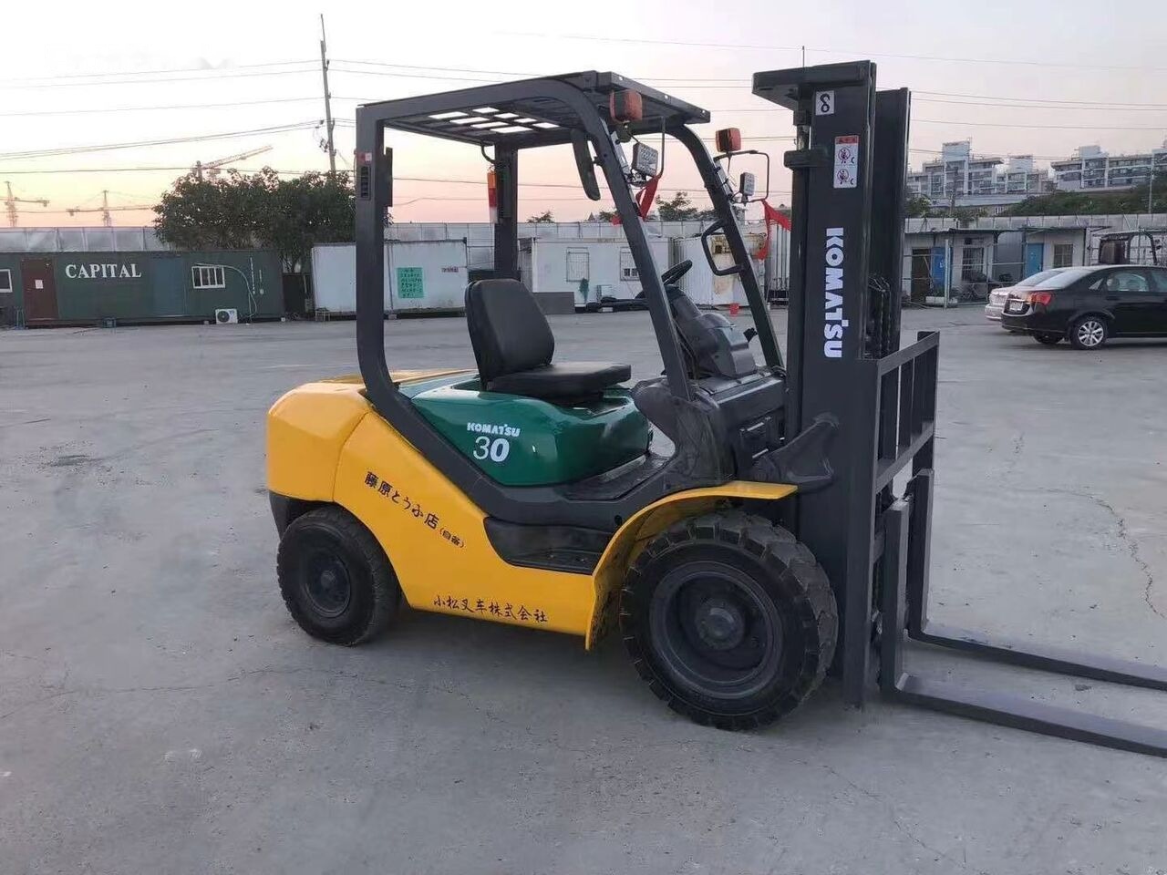 Komatsu FD30 3t 5t 7t 10t 15t - 디젤 지게차 : 사진 4 Komatsu FD30 3t 5t 7t 10t 15t - 디젤 지게차 : 사진 4