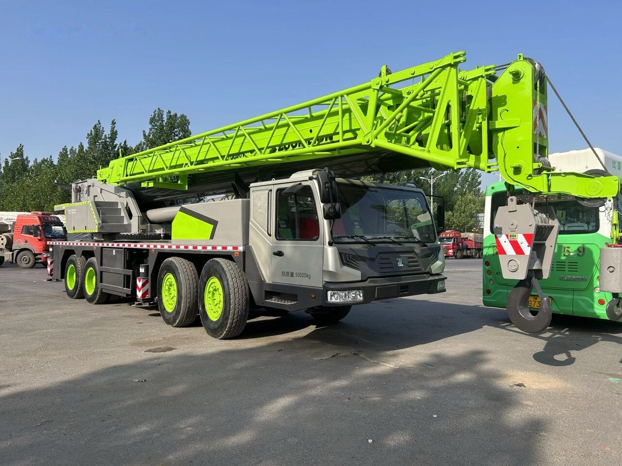 Zoomlion ZTC800V 80T ZTC800 ZTC500V - 모바일 크레인 : 사진 1 Zoomlion ZTC800V 80T ZTC800 ZTC500V - 모바일 크레인 : 사진 1
