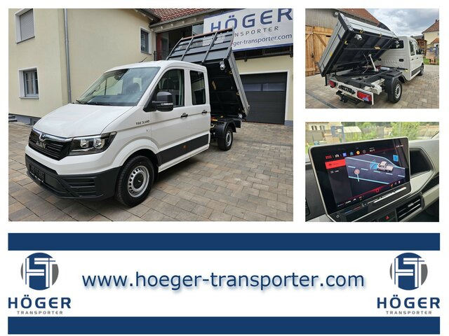 MAN TGE 3.140 Doka L3 Dreiseitenkipper Facelift - 덤프 밴, 콤비 밴 : 사진 1 MAN TGE 3.140 Doka L3 Dreiseitenkipper Facelift - 덤프 밴, 콤비 밴 : 사진 1