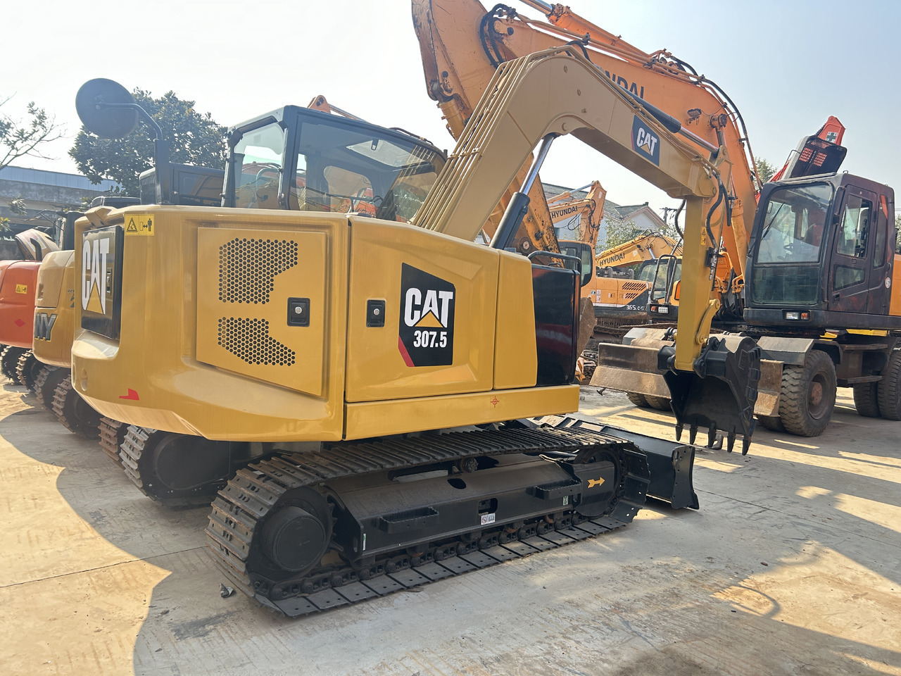 CAT 307.5 Excavator - 미니 굴삭기 : 사진 4 CAT 307.5 Excavator - 미니 굴삭기 : 사진 4