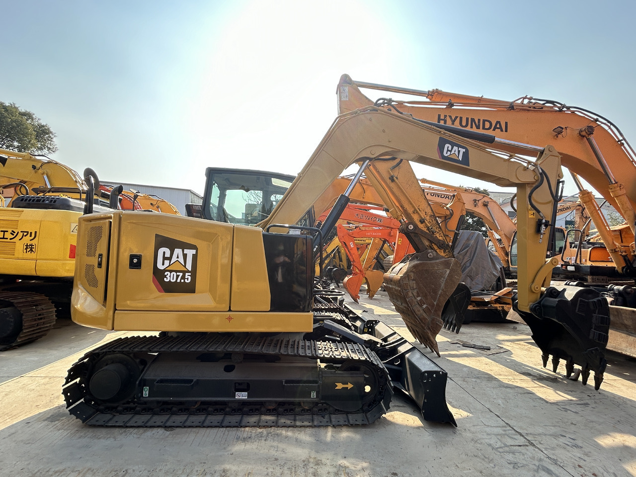 CAT 307.5 Excavator - 미니 굴삭기 : 사진 3 CAT 307.5 Excavator - 미니 굴삭기 : 사진 3