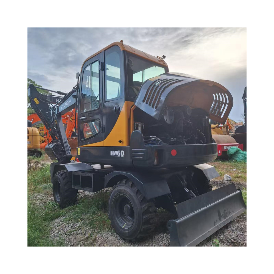 Hyundai HW60  excavator - 휠 굴삭기 : 사진 5 Hyundai HW60  excavator - 휠 굴삭기 : 사진 5