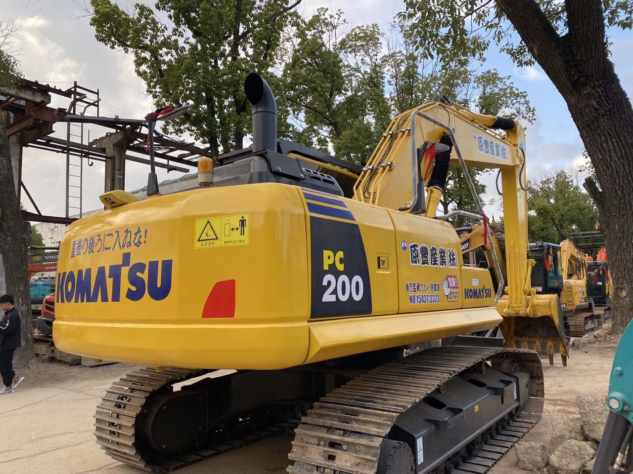 Komatsu PC200-8 Excavator - 크롤러 굴삭기 : 사진 5 Komatsu PC200-8 Excavator - 크롤러 굴삭기 : 사진 5