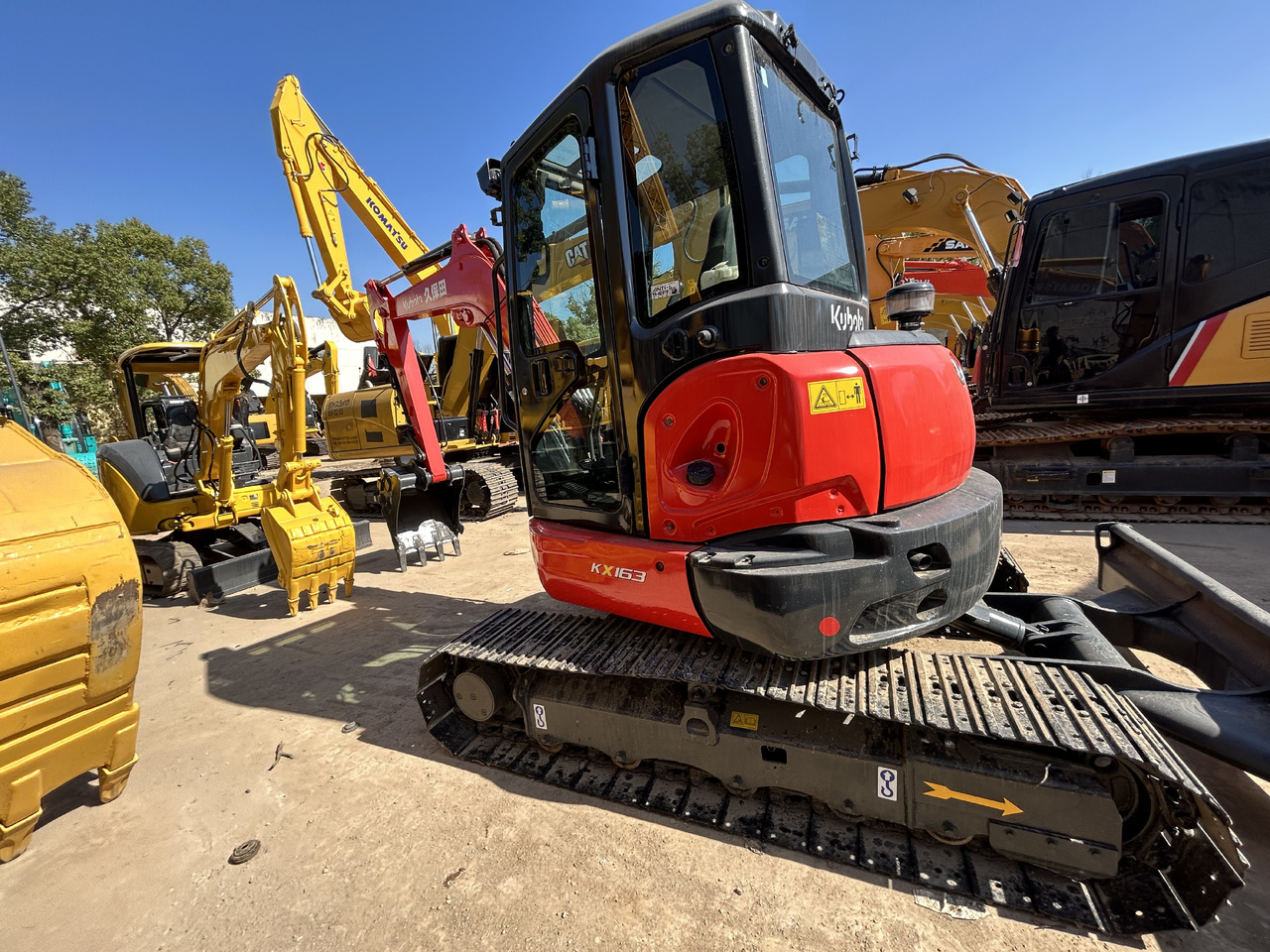 Kubota KX163 Excavator - 미니 굴삭기 : 사진 1 Kubota KX163 Excavator - 미니 굴삭기 : 사진 1