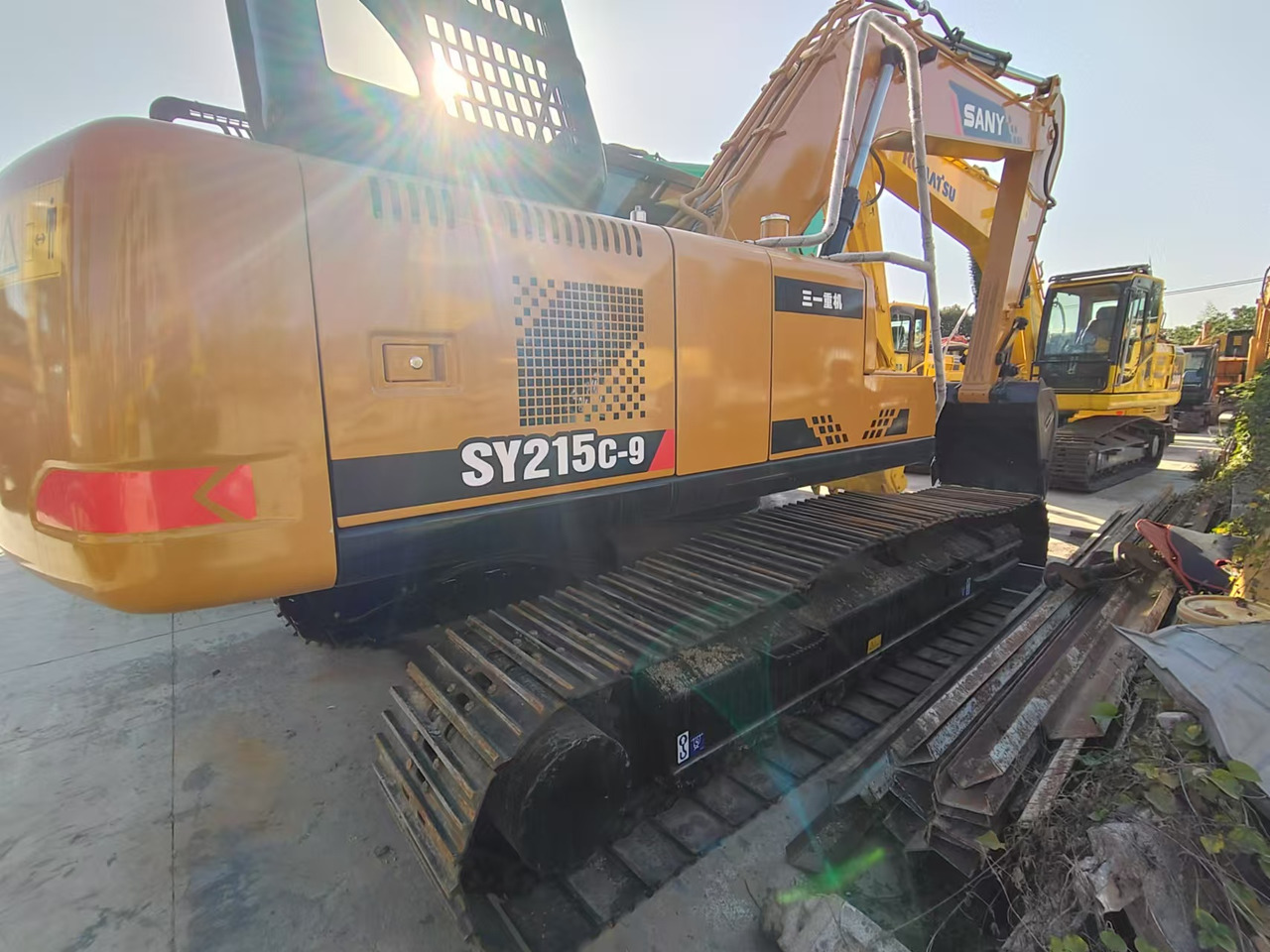 SANY 215C-9 Excavator - 크롤러 굴삭기 : 사진 3 SANY 215C-9 Excavator - 크롤러 굴삭기 : 사진 3
