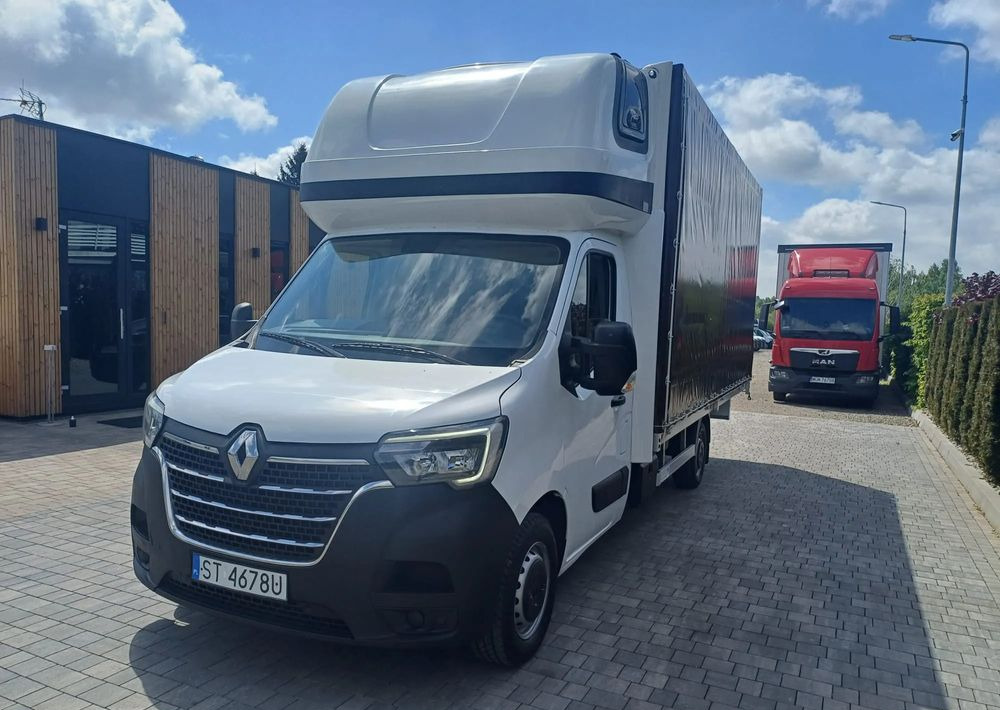 Renault Master 2.3dci 168KM 10palet 2022rok - 커튼 사이드 밴 : 사진 4 Renault Master 2.3dci 168KM 10palet 2022rok - 커튼 사이드 밴 : 사진 4